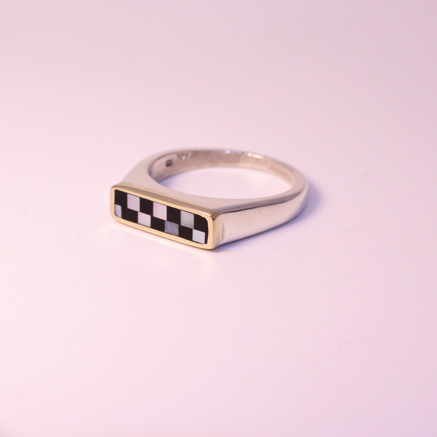 Checker Horizon Ring Size 9.25