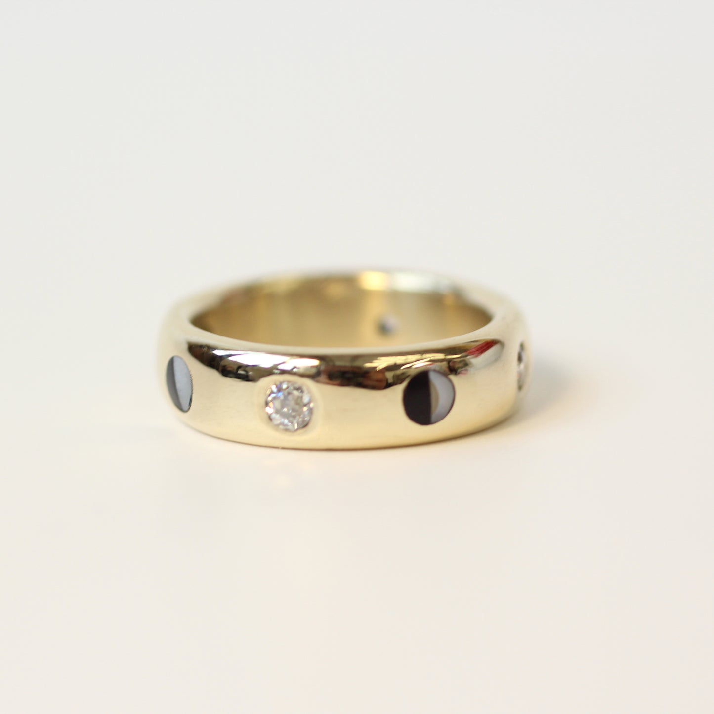 10k XL Dot Ring Size 8