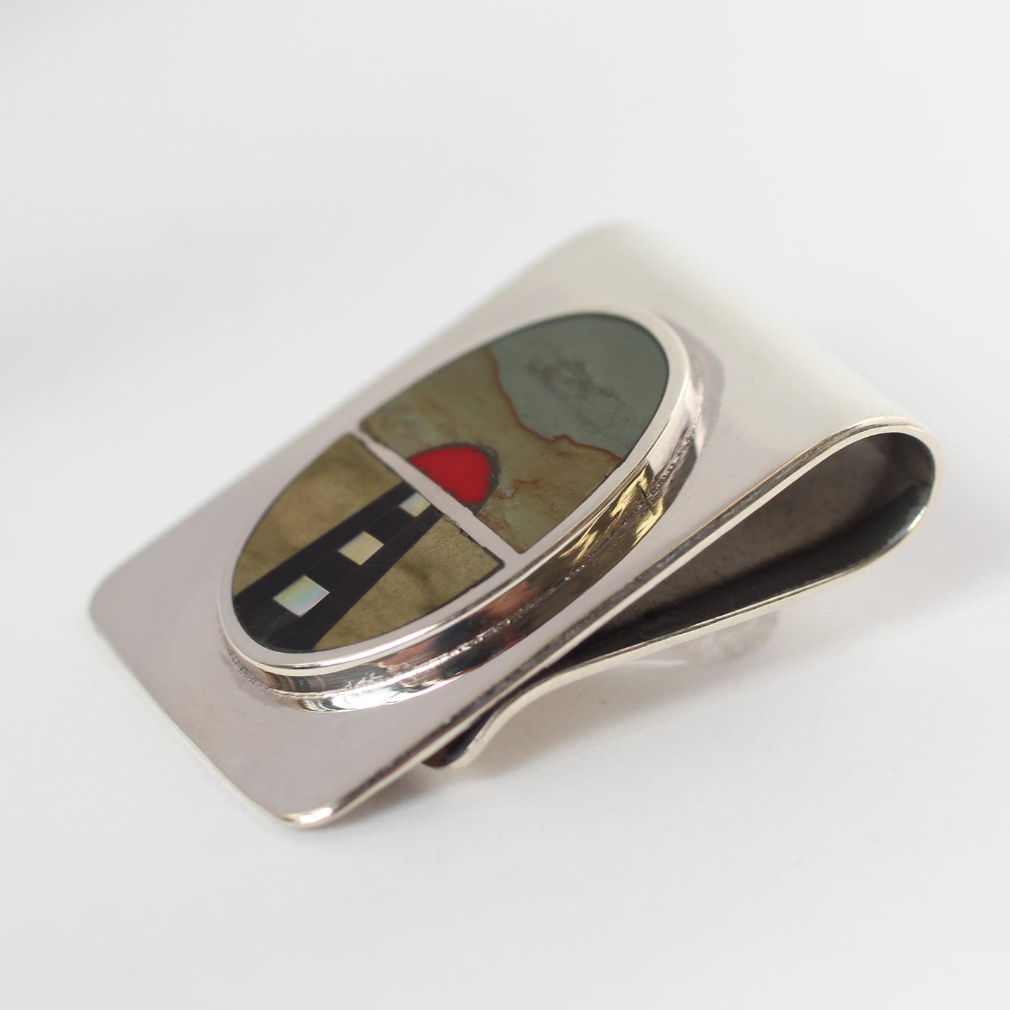 Two Lane Highway Money Clip
