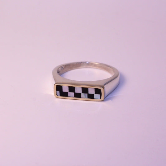 Checker Horizon Ring Size 9.25