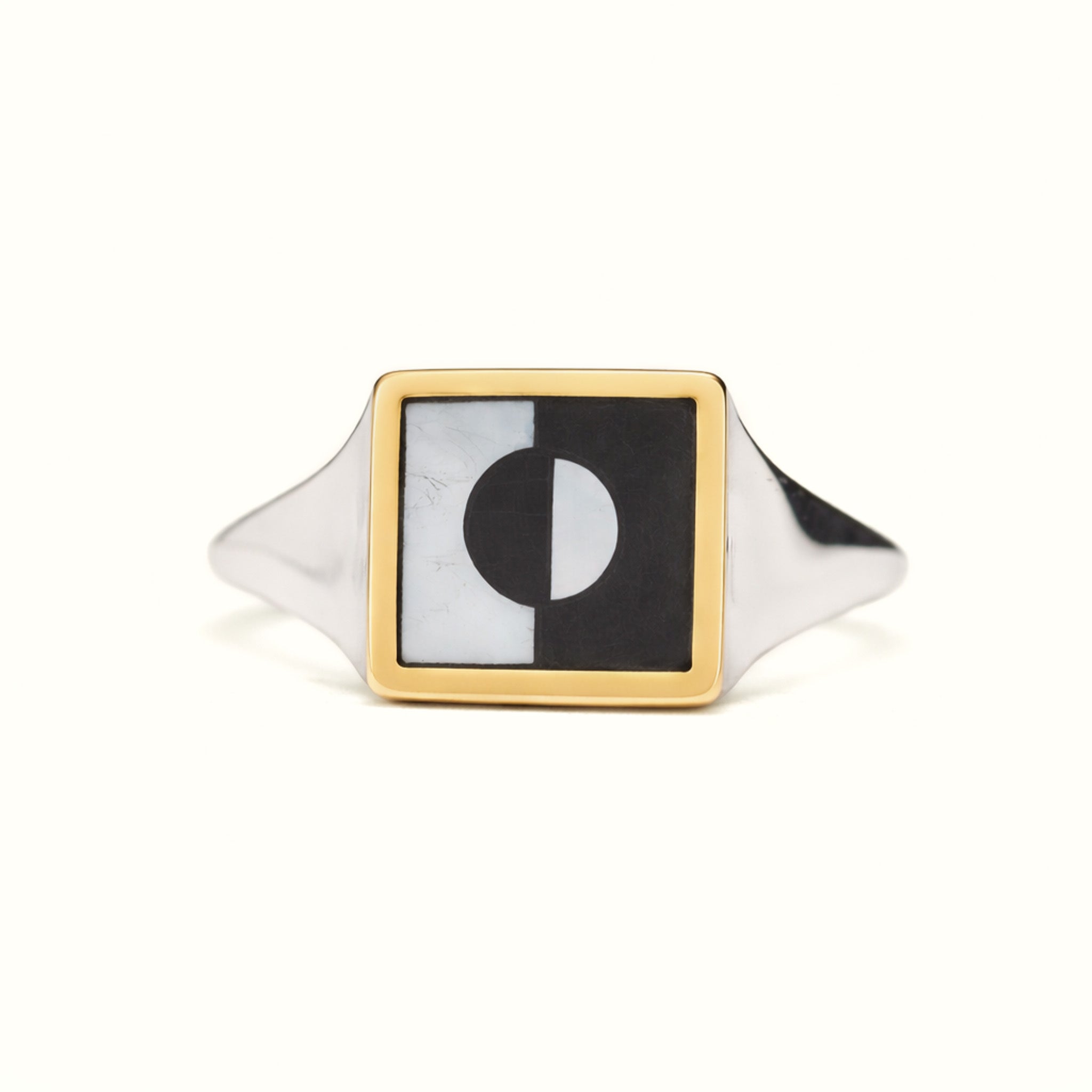 Guiano Black Gold サイン Block Signet – Goodluck Handmade