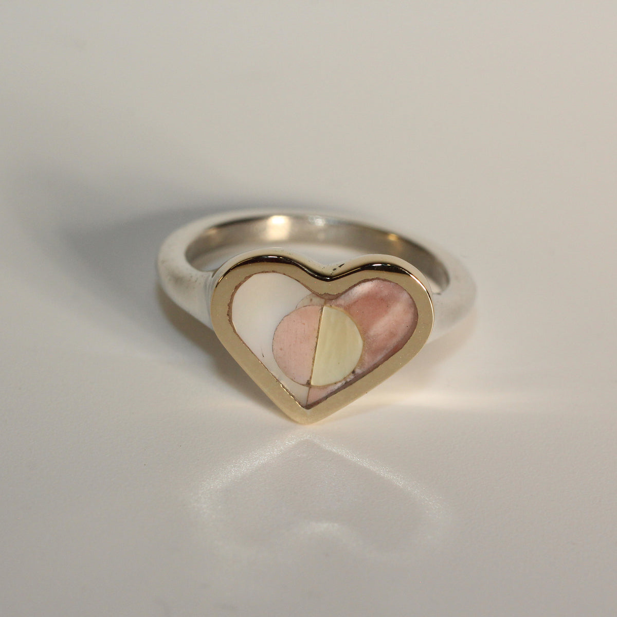 Heart Signet Ring Size 5.5