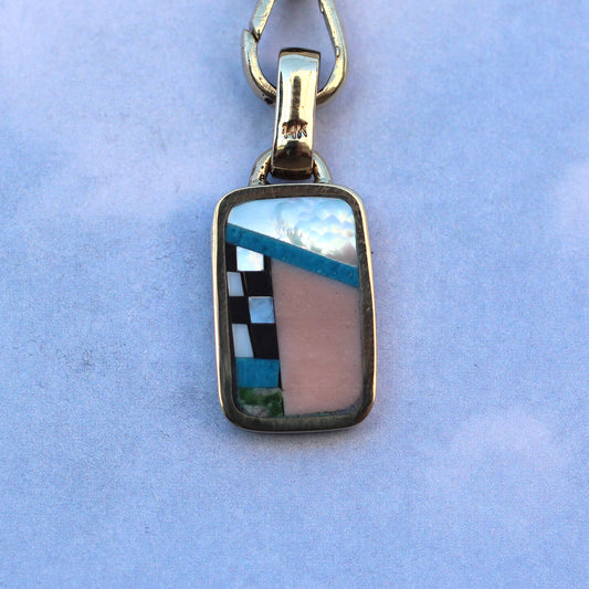 Intarsia Charm No. 1