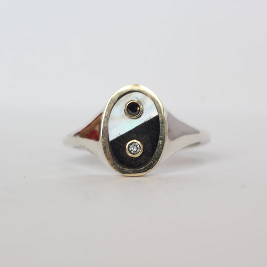 Balance Mirror Ring Size 9