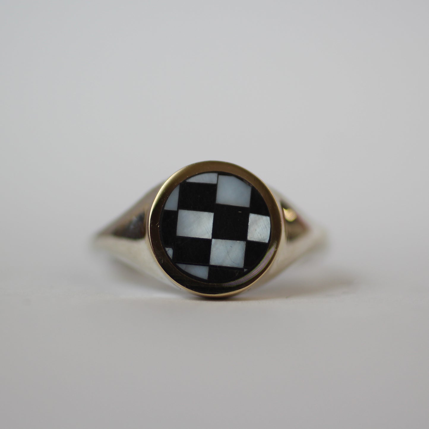 Checker Orb Ring Size 5.5
