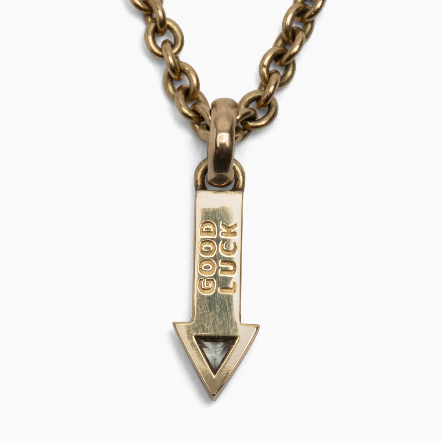 Cupid's Arrow Diamond Charm