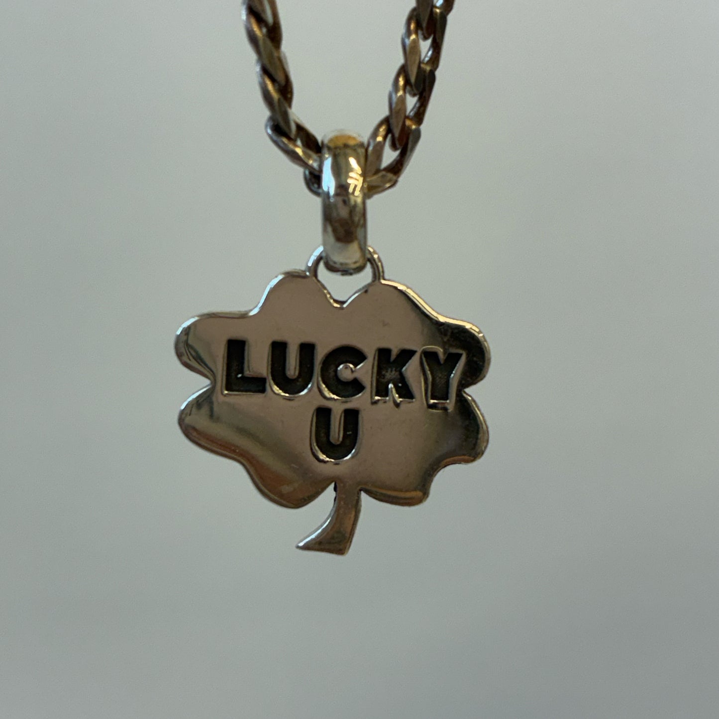 Sterling Silver Lucky U Motel Charm