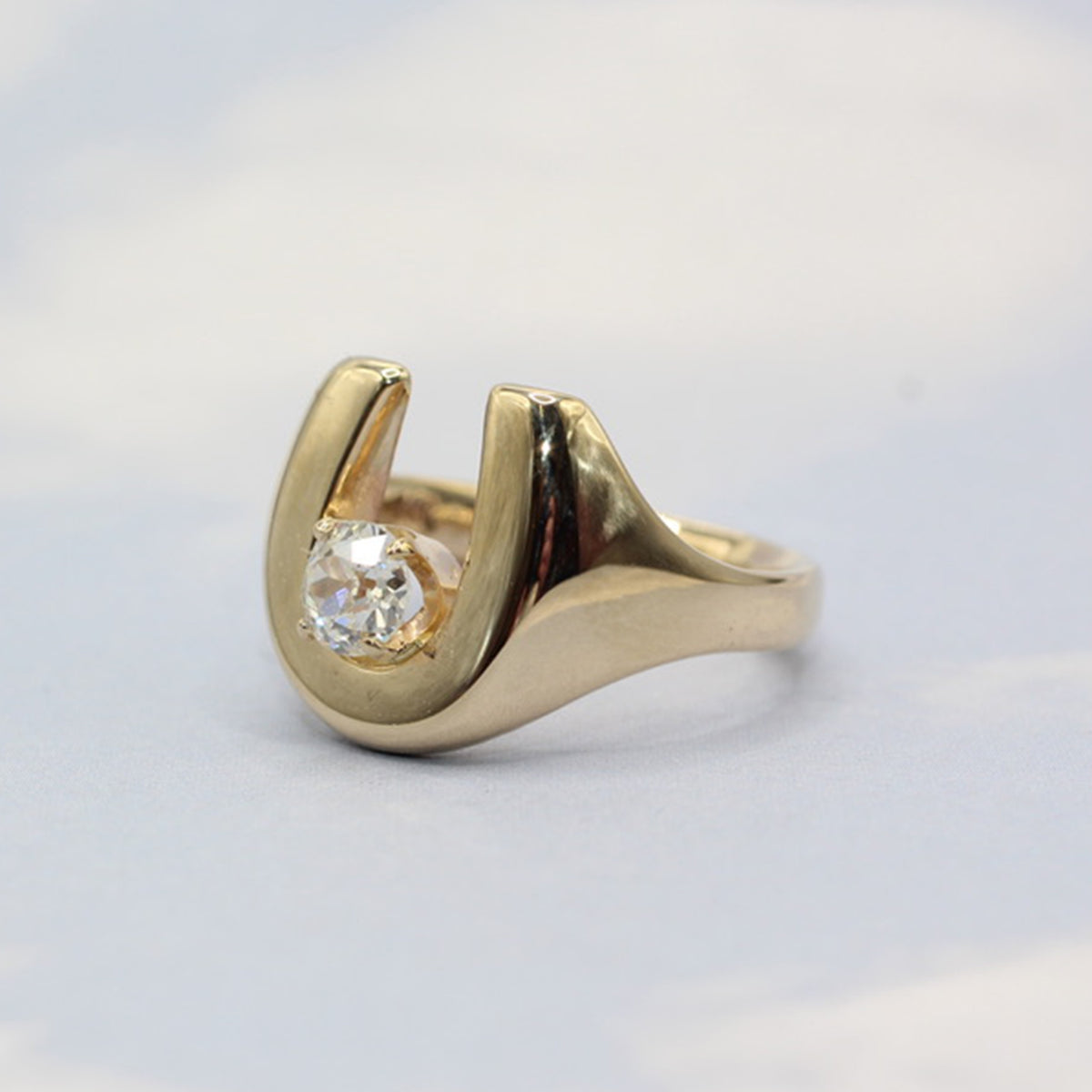 Old Euro Horseshoe Ring Size 6.5
